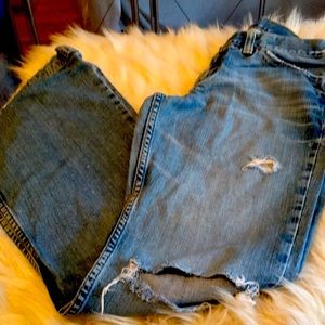 Lucky Flare distressed jeans